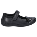 Hush Puppies Jessica Senior Leather Girls's Black Shoes