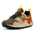 Flower Mountain Yamano 3 Suede Men's Grey/Yellow Sneakers