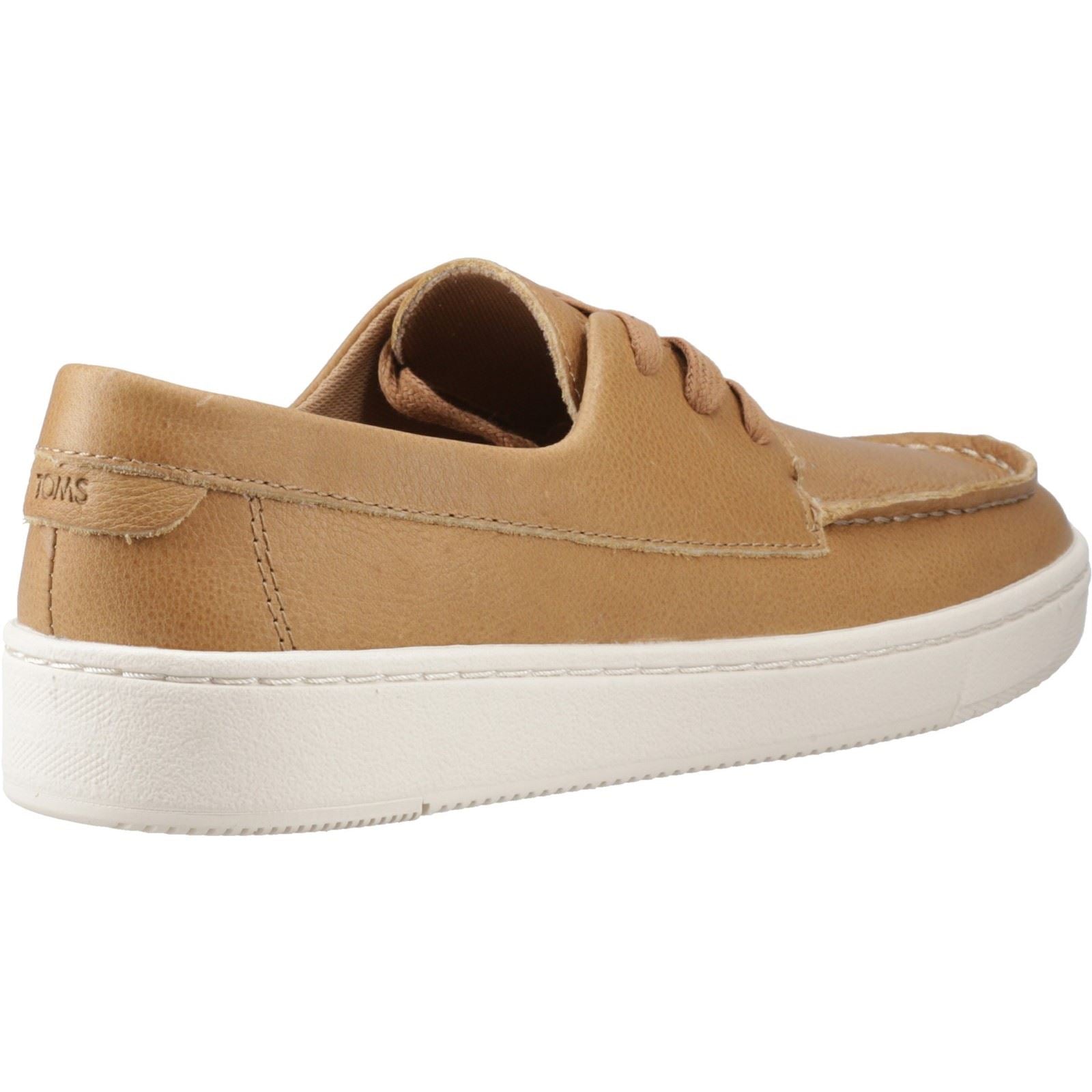 TOMS TRVL Lite London Leather Men's Tan Lace-Up Shoes