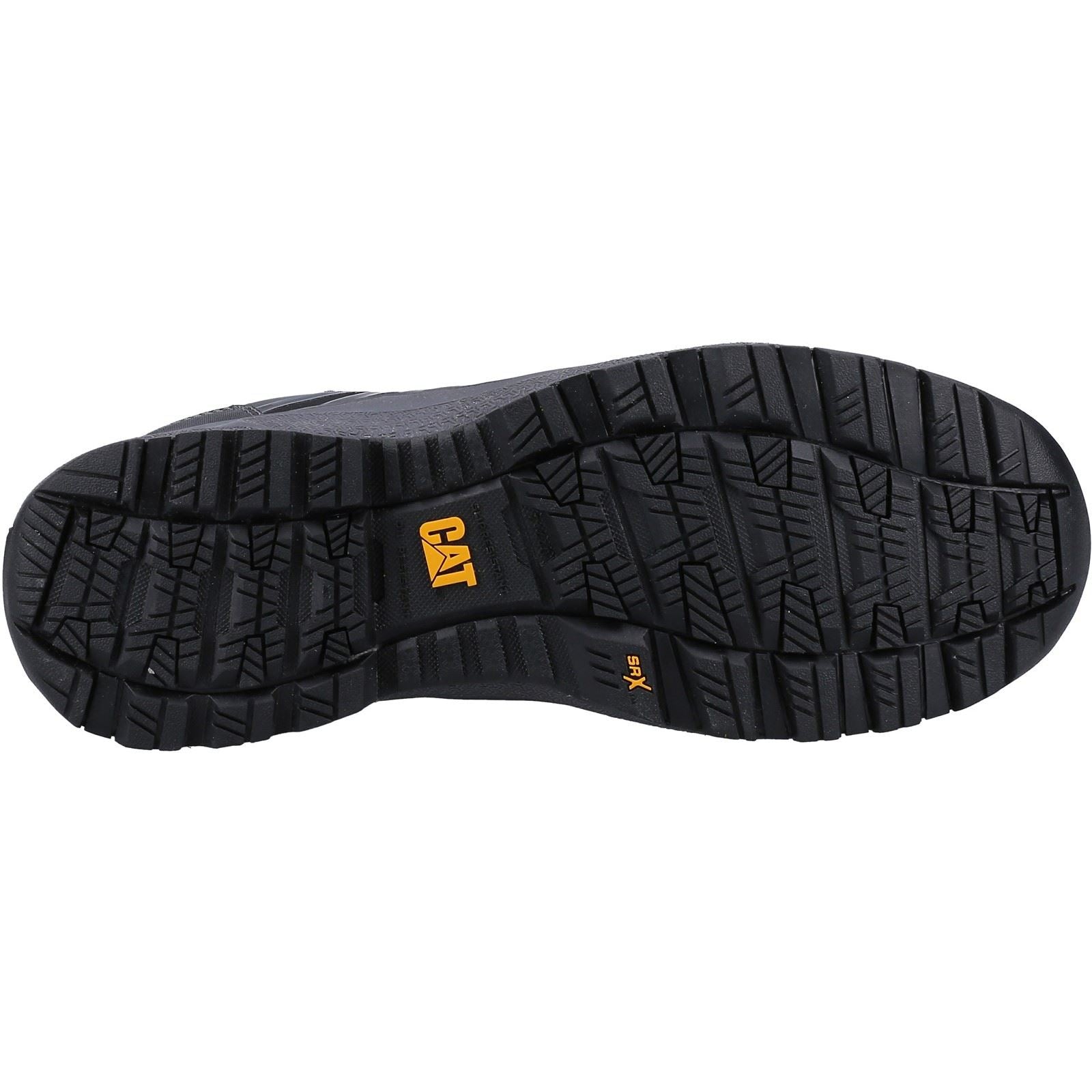 Caterpillar Charge PU/Mesh/Synthetic Black Safety Sneakers