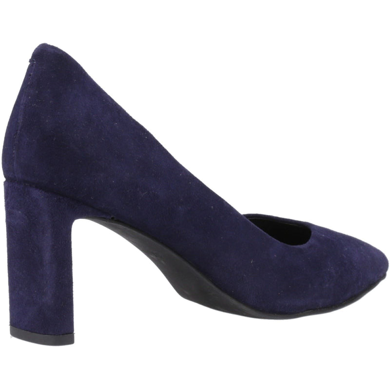 Hush Puppies Olivia Suede Women's Navy Shoes