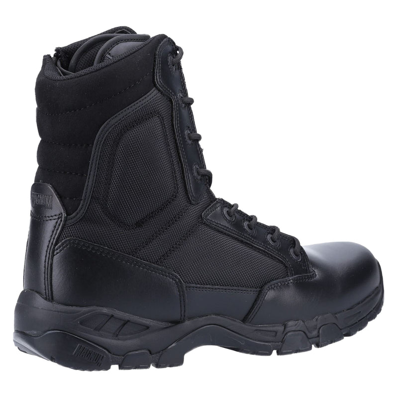 Magnum Viper Pro 8.0 Plus Side-Zip Leather Black Safety Boots