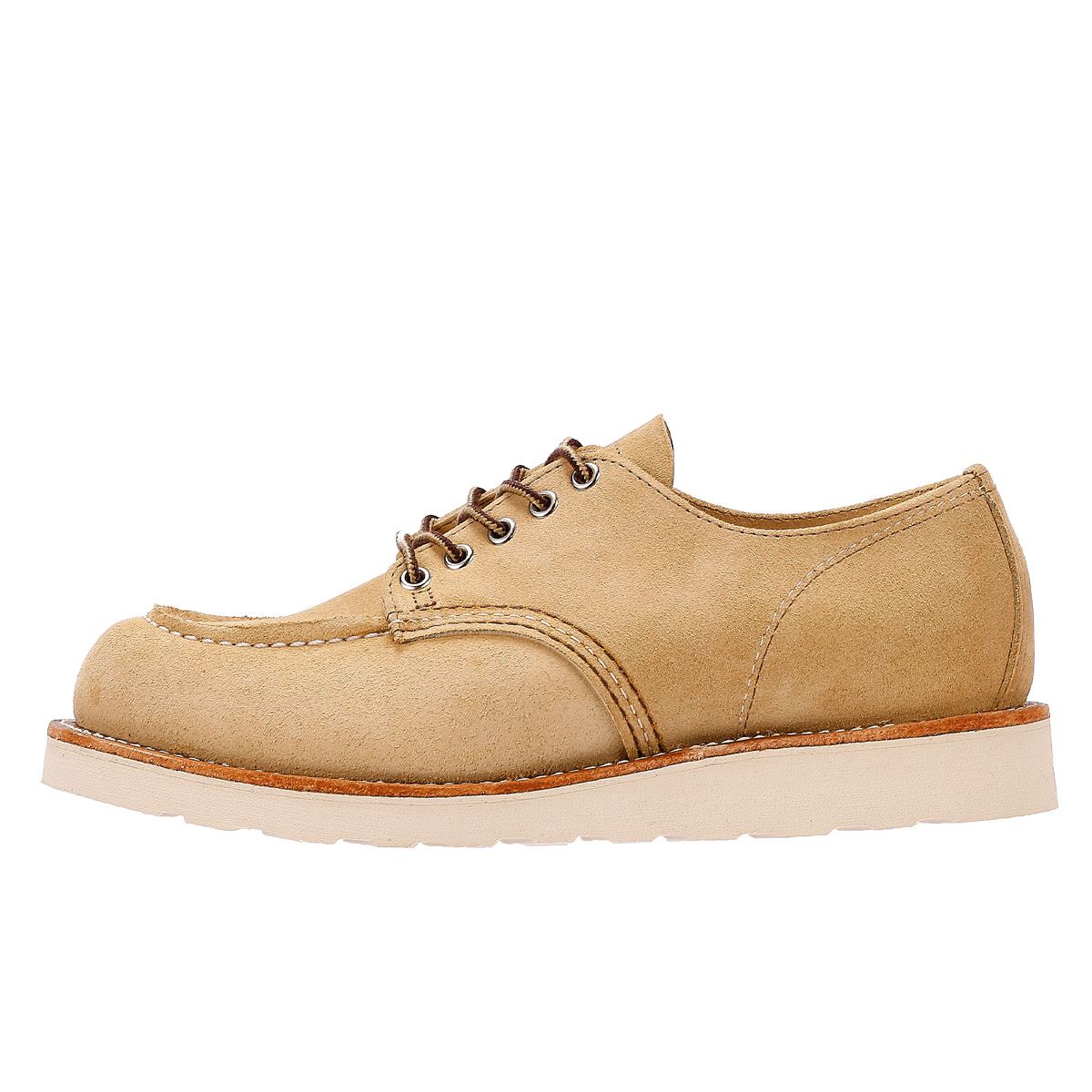 Red Wing 8079 Shop Moc Oxford Men's Beige Hawthorne Prairie Shoes