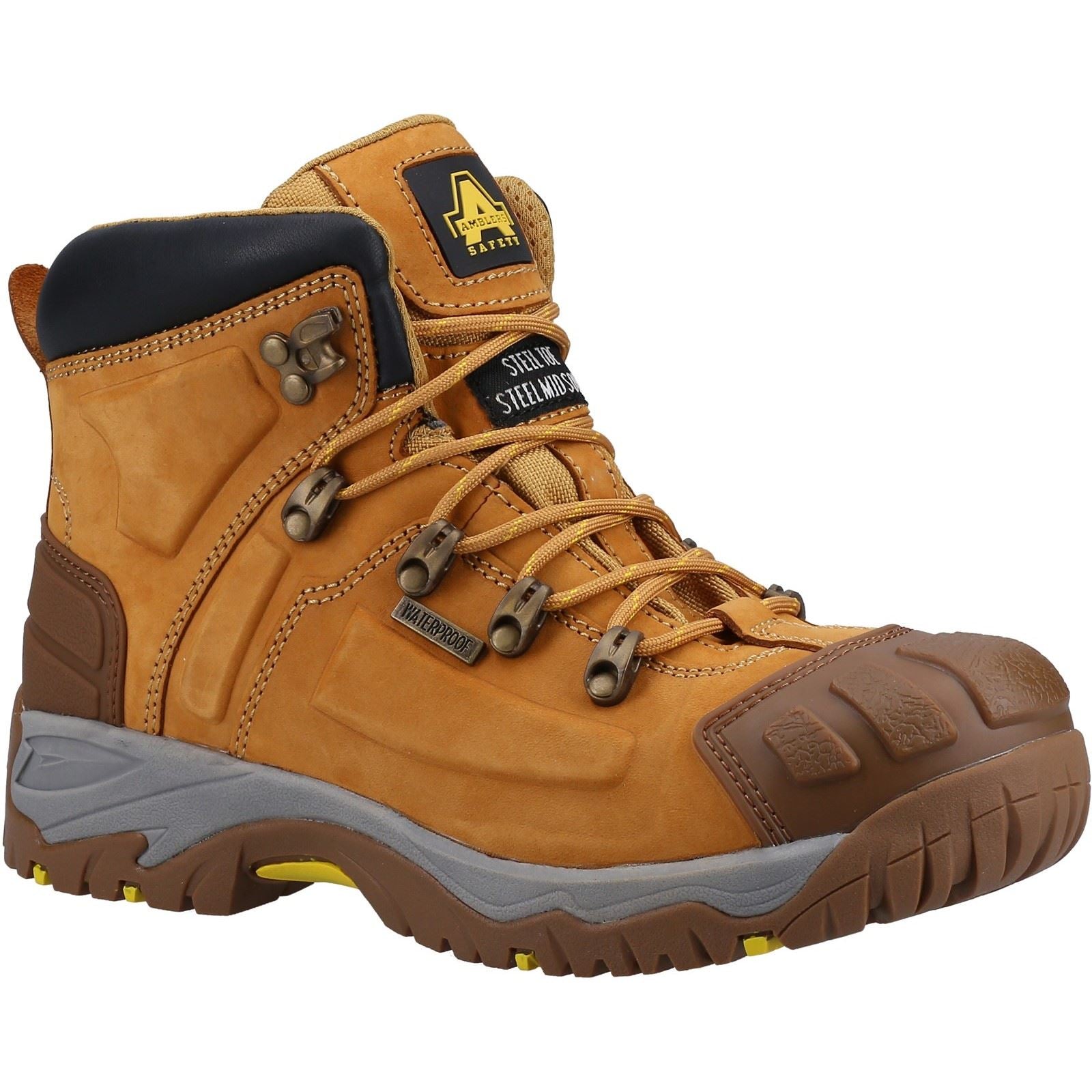 Amblers Safety 33 Leather Honey Safety Boots