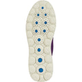 Geox D Spherica A Leather Women's Purple Sneakers