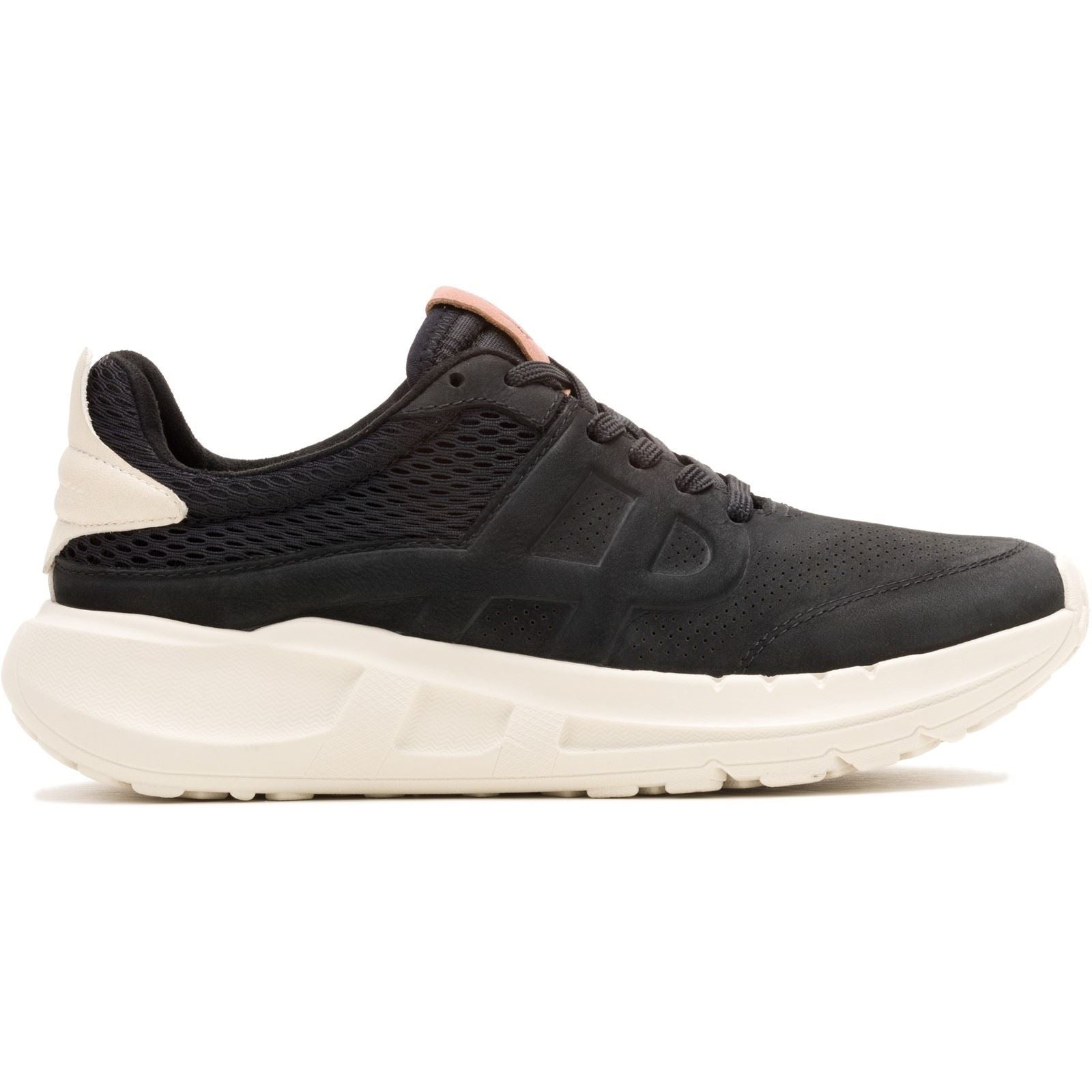 Hush Puppies Seventy8 Runner Suede Women's Black Sneakers