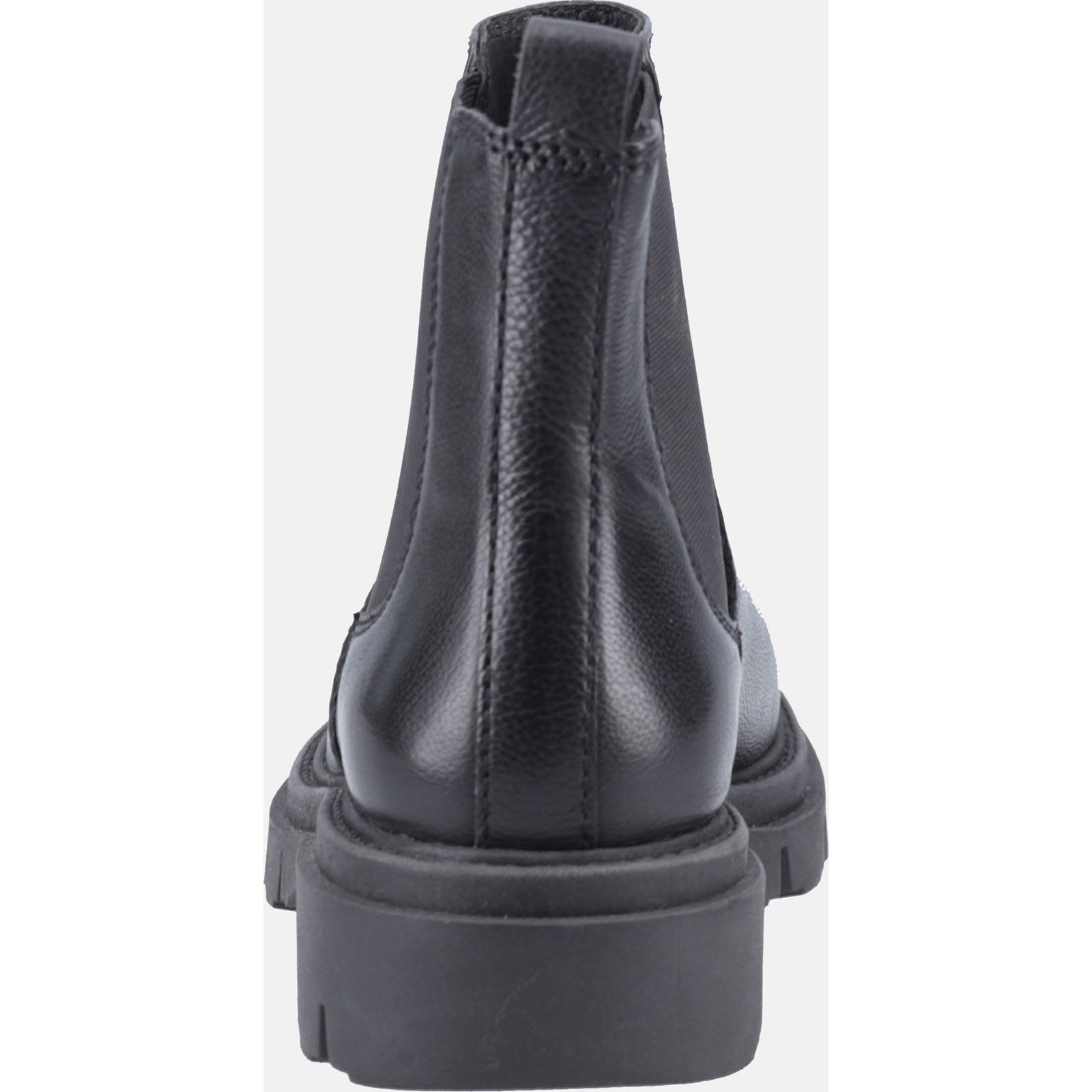 Hush Puppies Raya Chelsea Leather Women's Black Boots