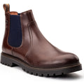 Base London Zinc Leather Men's Brown Boots