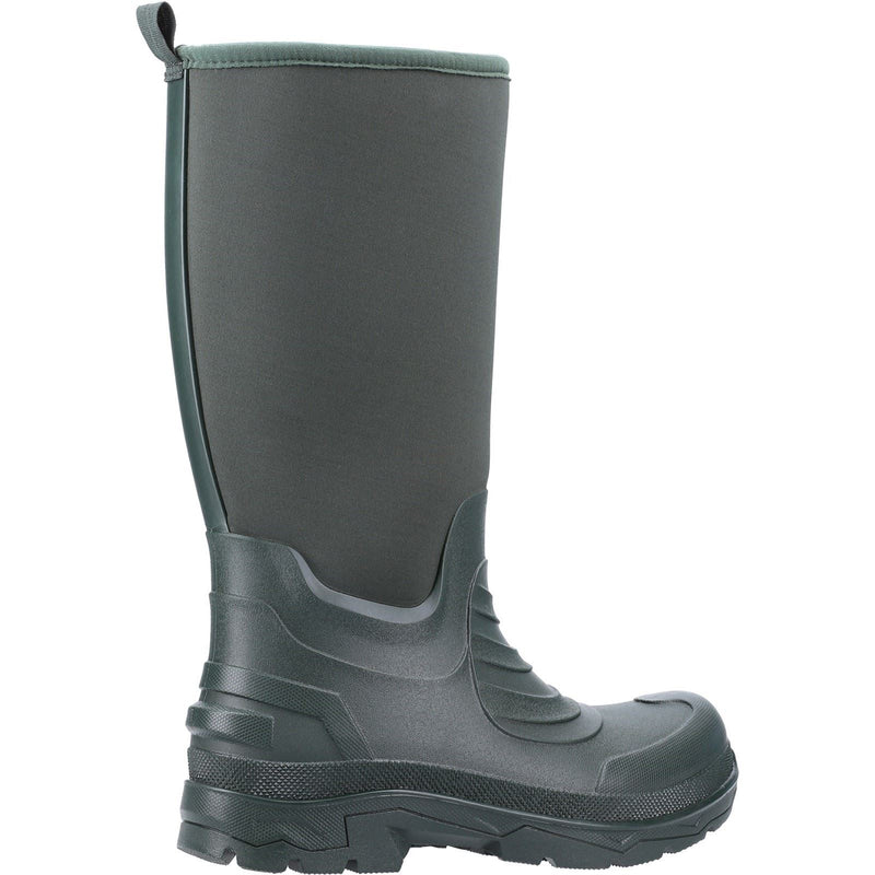 Cotswold Kenwood Synthetic Green Wellington Boots