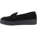 Hush Puppies Tamara Suede Women's Black Loafers