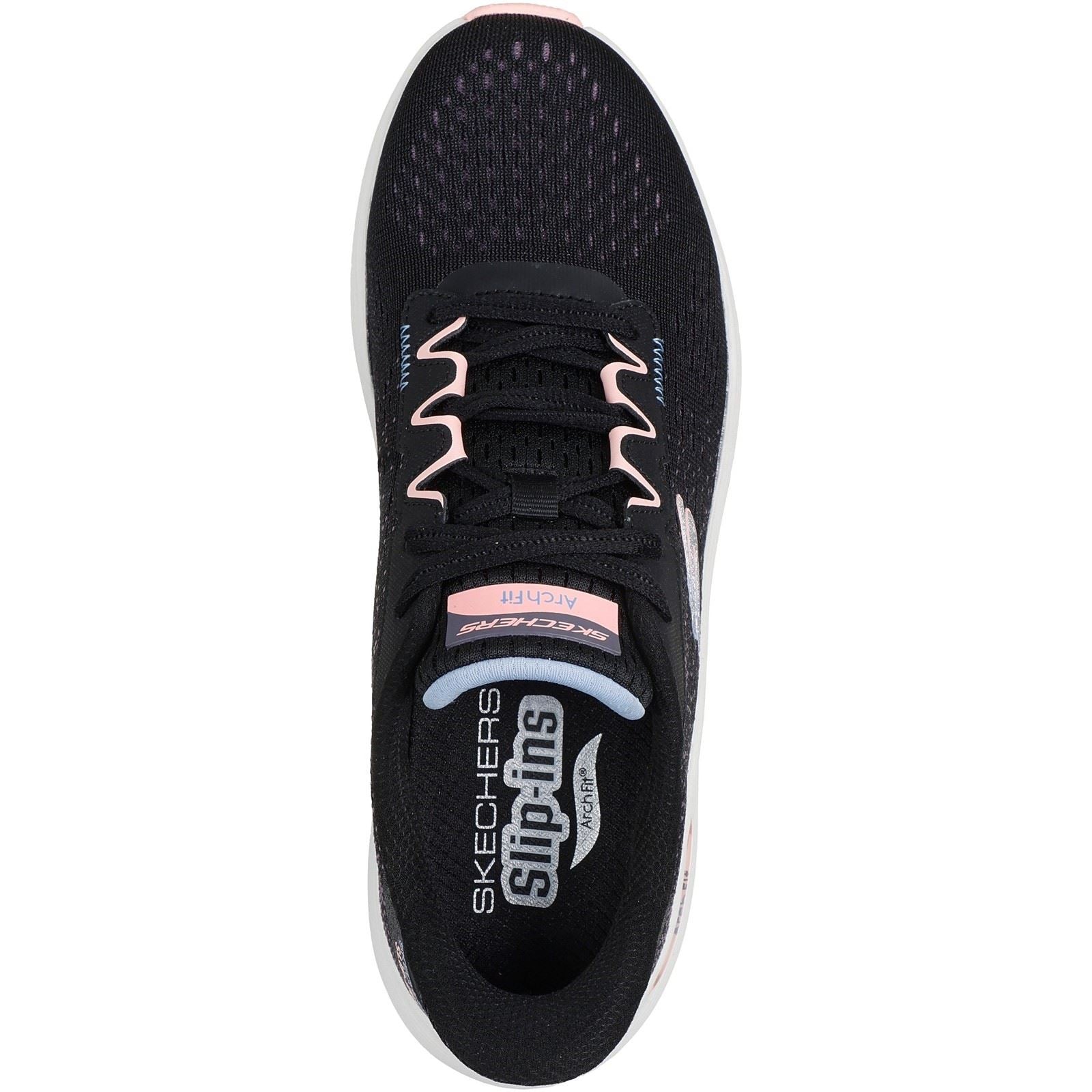 Skechers Arch Fit 2.0 Fresh Pace Textile Women's Black/Multi Sneakers