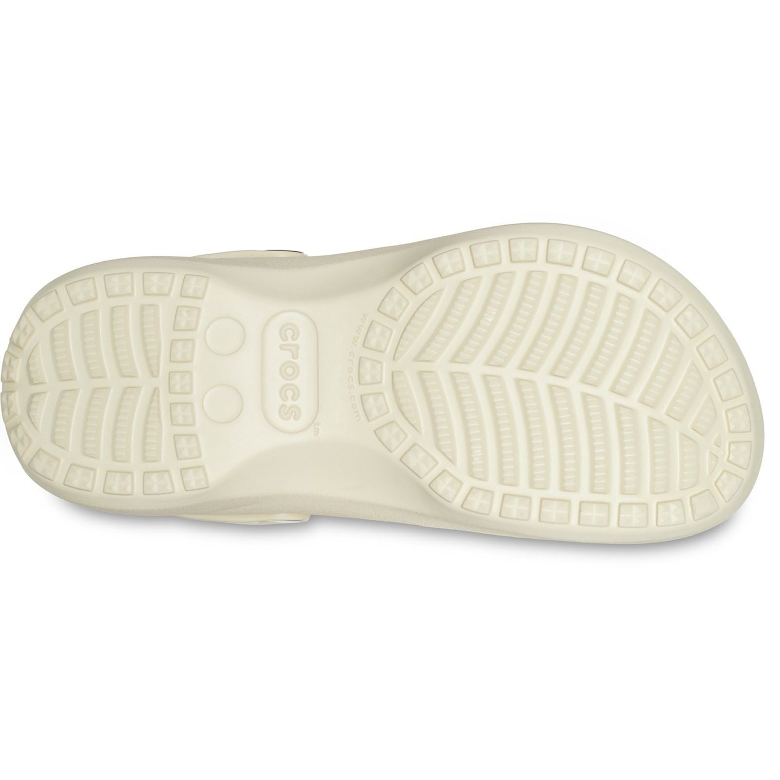 Crocs Classic Platform Lined Synthetic Women's Bone Clogs