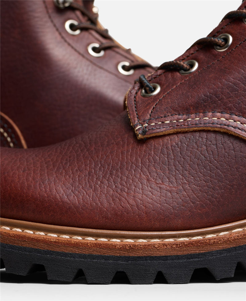 Red Wing 8-Inch Logger Briar Oil Leather Men's Brown Boots