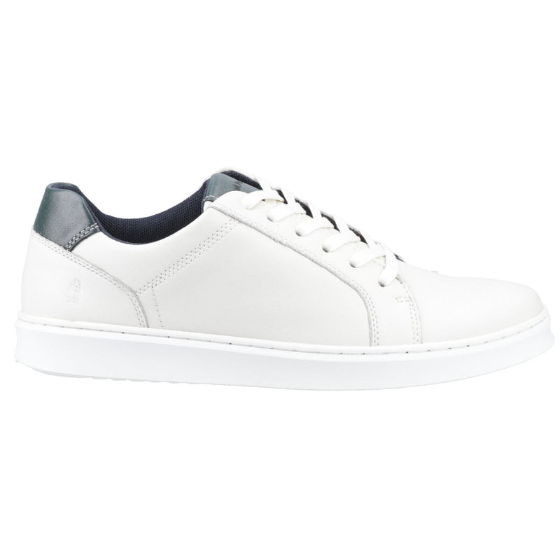 Hush Puppies Madden Leather Men's White Sneakers