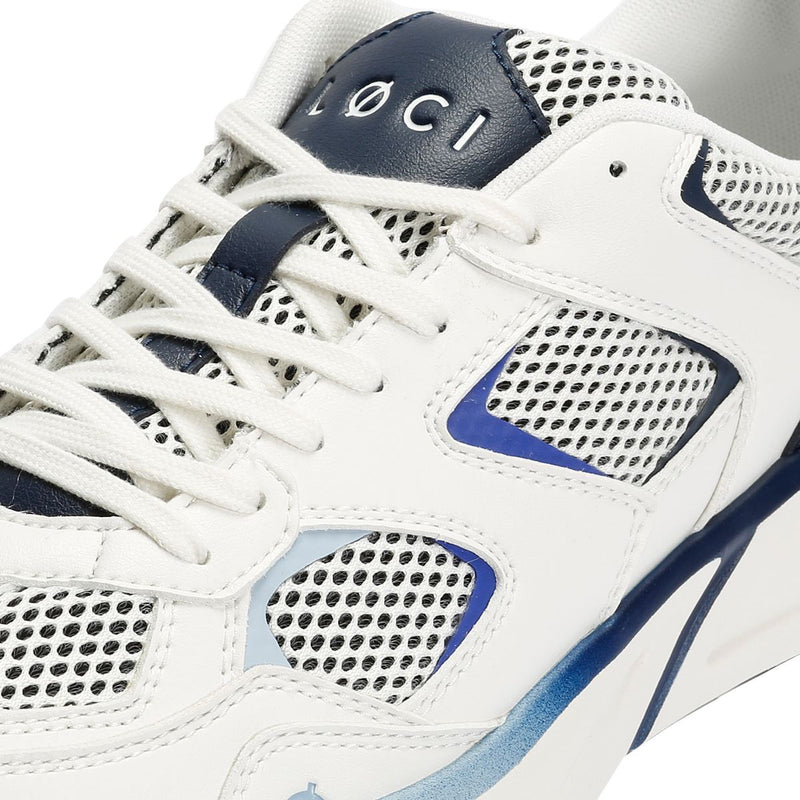 LØCI VØLT White/Navy/Blue Sneakers