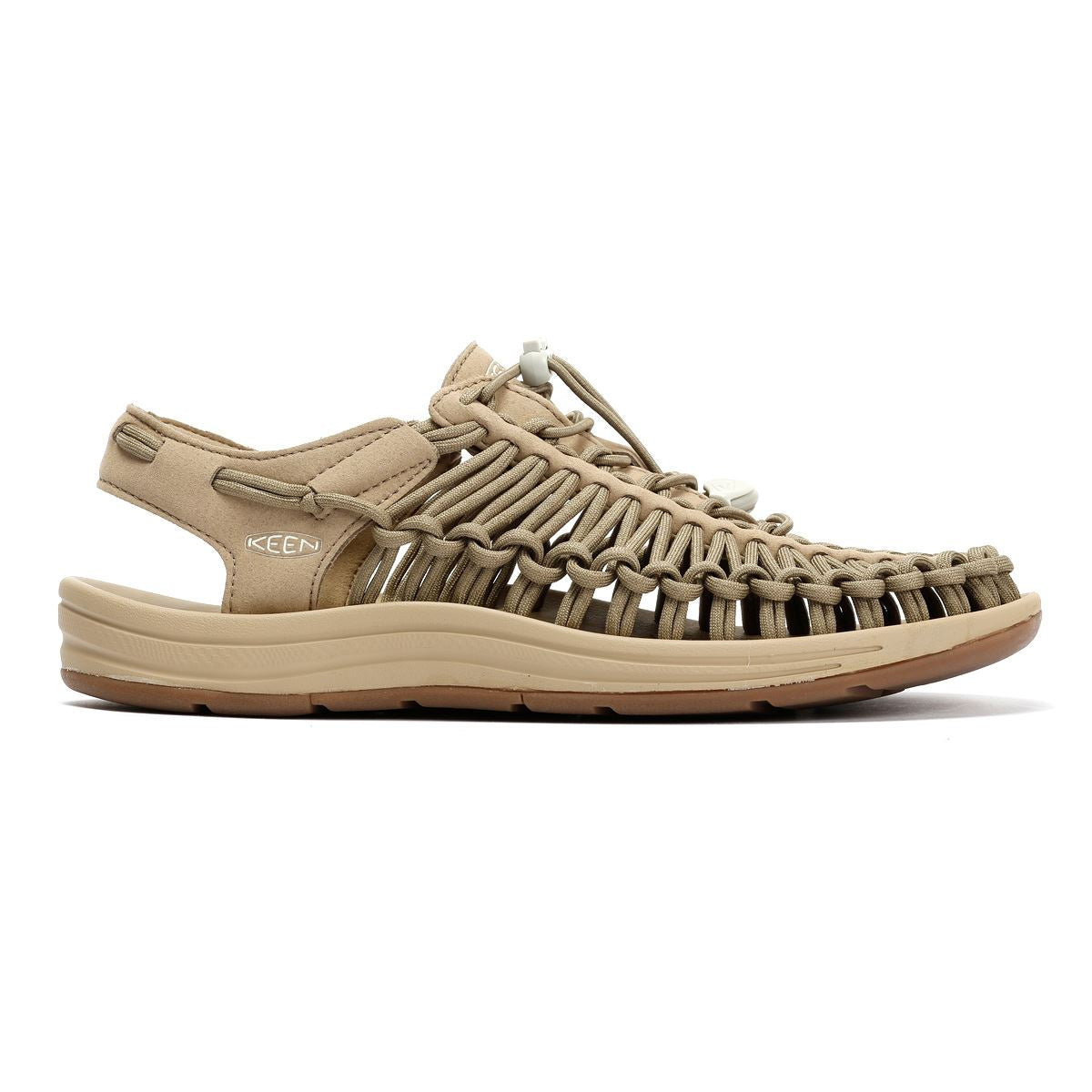 Keen Uneek Men's Timberwolf/Plaza Taupe Sandals