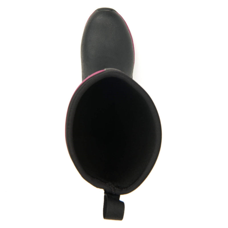 Muck Boots Arctic Adventure Synthetic Black/Maroon Wellington Boots