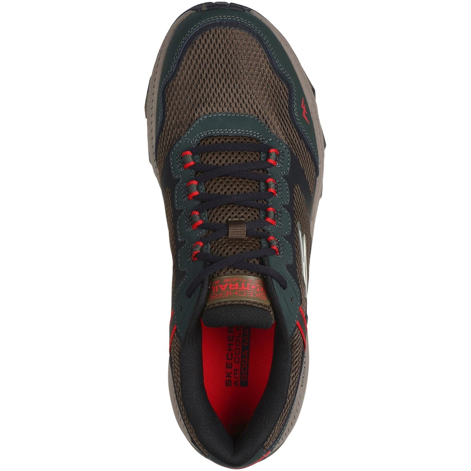 Skechers Performance GO RUN Trail Altitude 2.0 Marble Rock 3 Leather Men's Olive/Black Sneakers
