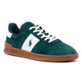 Ralph Lauren Heritage Area Suede Men's Green/White Sneakers