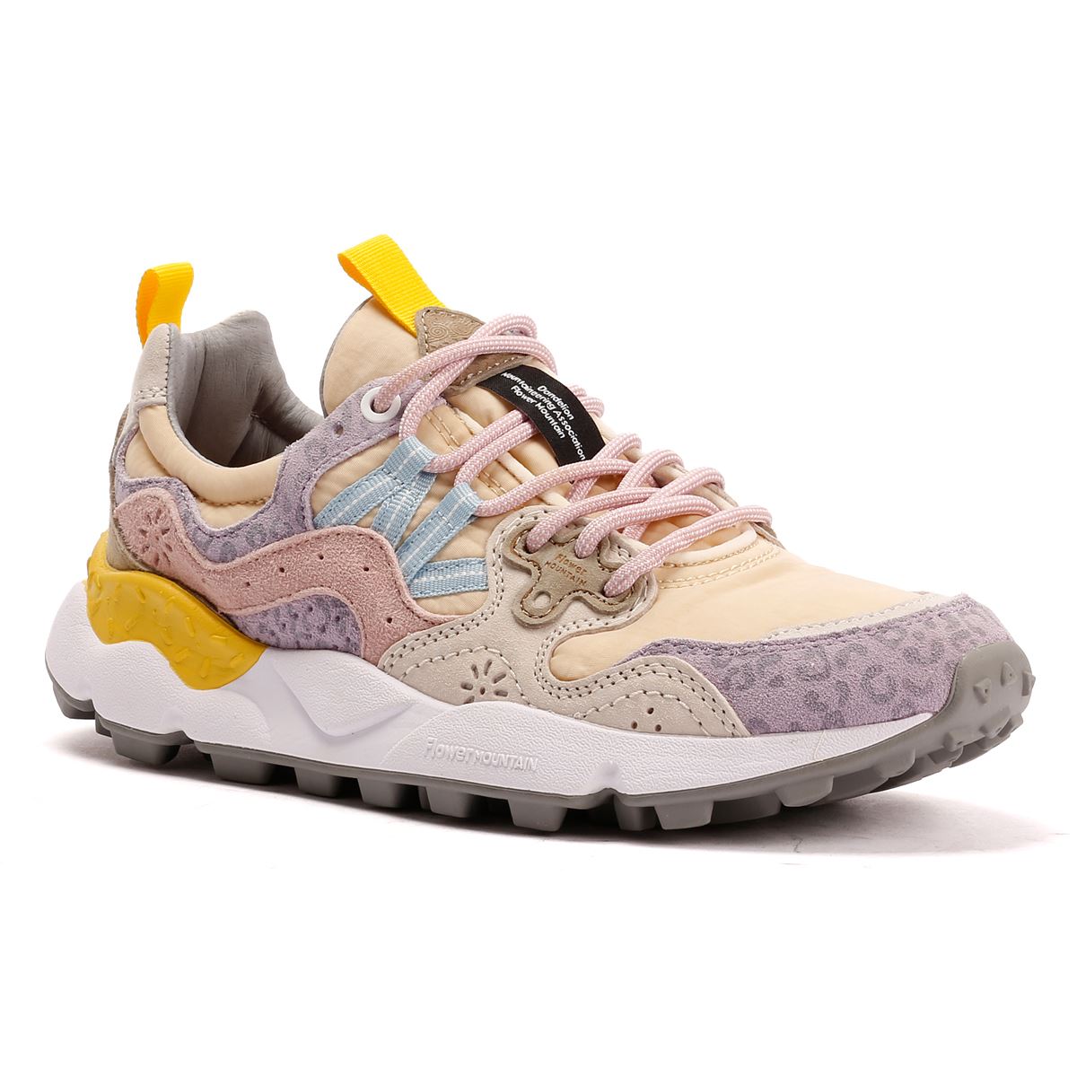 Flower Mountain Yamano 3 Women's Lilac/Blush/Cream Sneakers