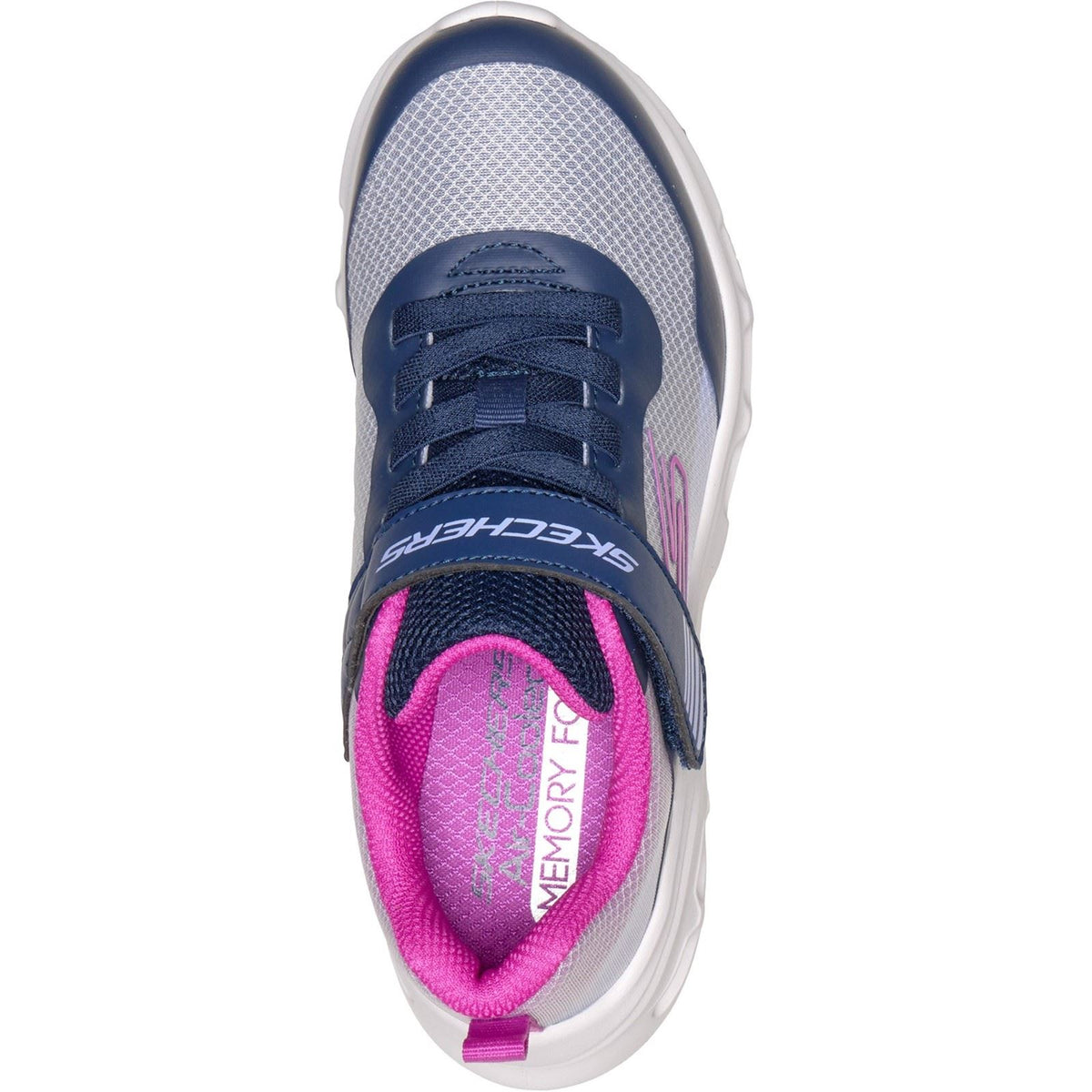 Skechers Glide-Step Drift Textile Girl's Navy/Multi Trainers