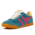 Gola Elan Suede Women's Peacock/Fuchsia Sneakers