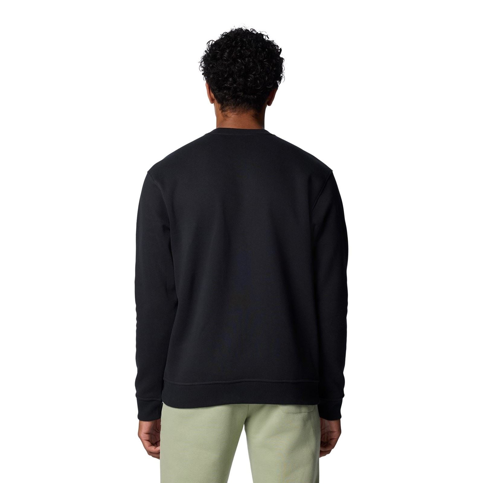 Columbia Meridian Creek Crew Cotton Men's Black Sweatshirt