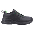 Amblers Safety 612 Leather Women's Black Safety Sneakers