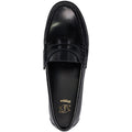 Dune Ginni Leather Women's Black Shoes
