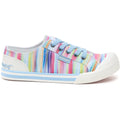 Rocket Dog Jazzin Dens Cotton Women's Rainbow Trainers