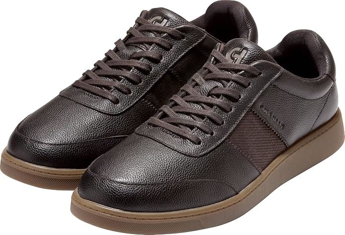 Cole Haan Grand Crosscourt Gates Leather Men's Dark Chocolate Sneakers