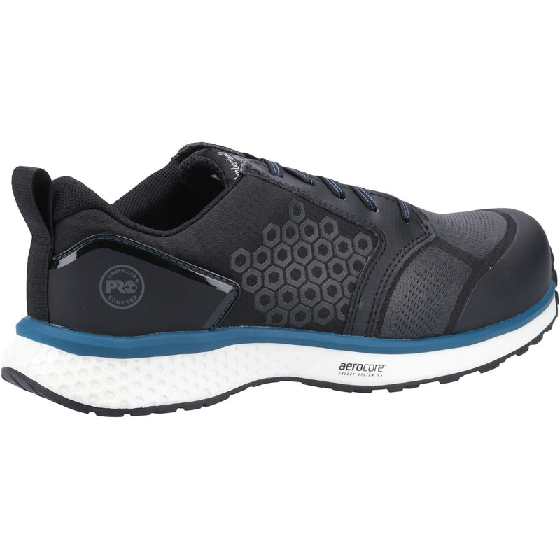 Timberland Pro Reaxion Synthetic Black/Blue Safety Sneakers