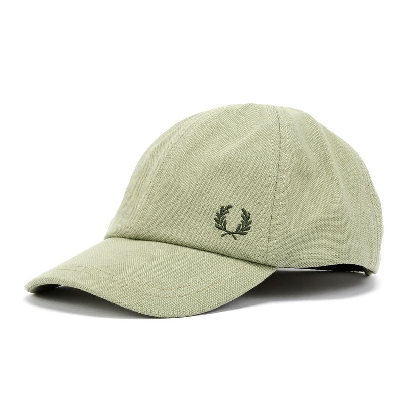 Fred Perry Pique Classic Cotton Mint/Night Green Caps