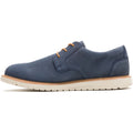Hush Puppies Jenson Oxford Leather Men's Navy Lace-Up Shoes