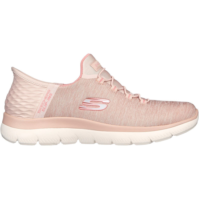 Skechers Summits Dazzling Haze Textile Women's Rose Sneakers