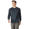 Dickies Pocket Long Sleeve Cotton Men's Blue T-Shirt