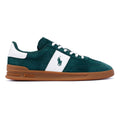 Ralph Lauren Heritage Area Suede Men's Green/White Sneakers