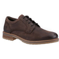 Hush Puppies Richie Leather Men's Brown Lace-Up Shoes