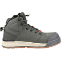 Hard Yakka 3056 Lace Zip Leather Olive Safety Boots