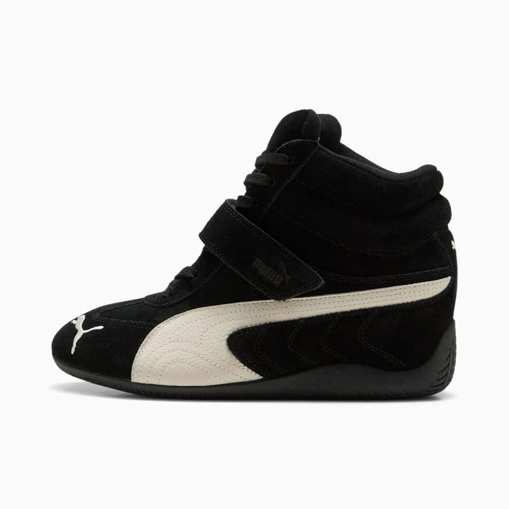 Puma Speedcat Wedge OG Suede Women's Black/White Sneakers