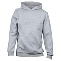 Hard Yakka Embossed Pullover Cotton Men's Grey Hooded Sweatshirt