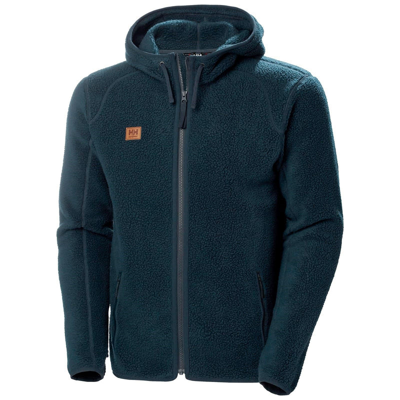 Helly Hansen Workwear Heritage Pile Hoodie Men's Blue Fleece Jacket