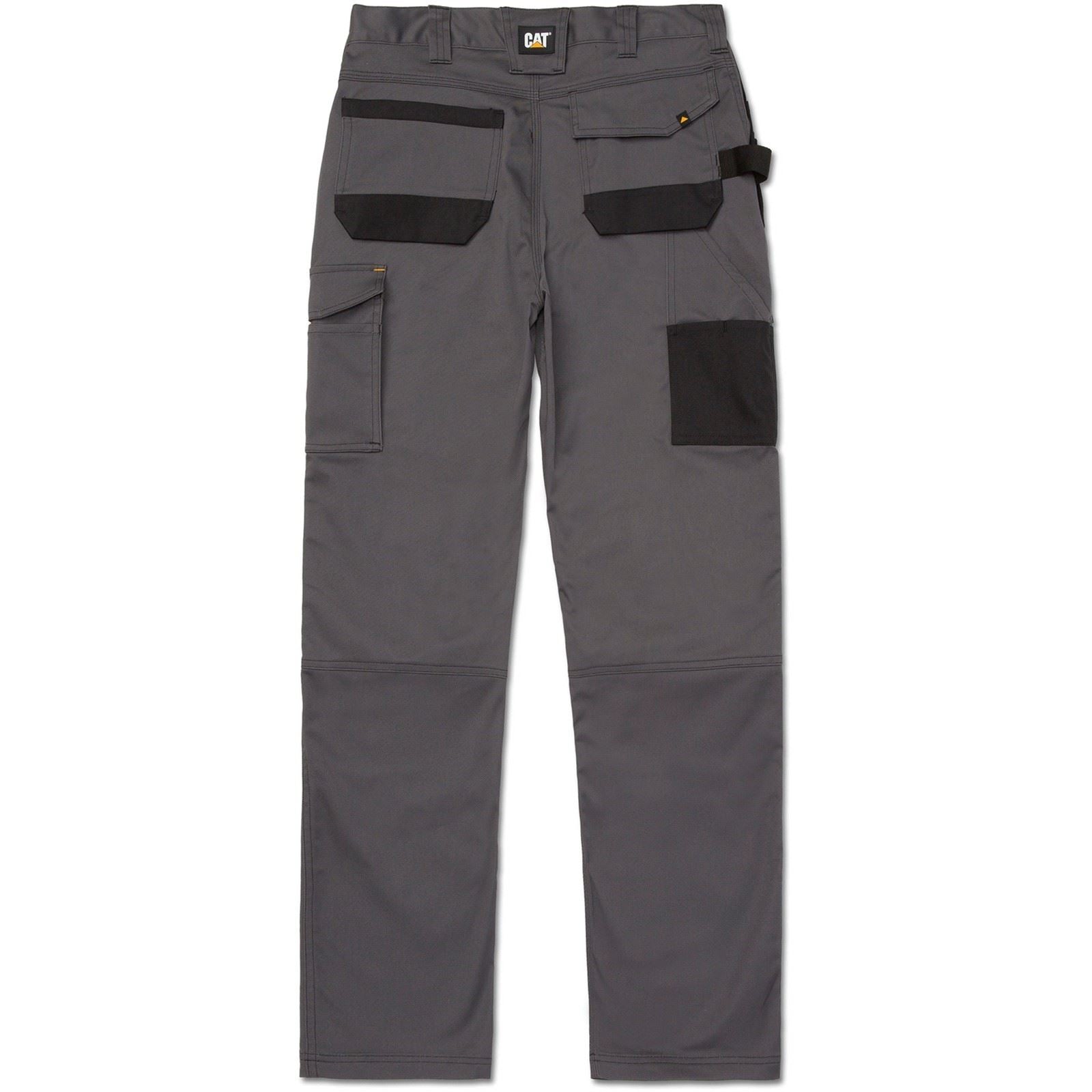 Caterpillar Essential Knee Pocket Stretch Holster Synthetic Men's Grey Outdoor Trousers