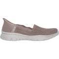 Skechers Seager Believe It Textile Women's Dark Taupe Sneakers