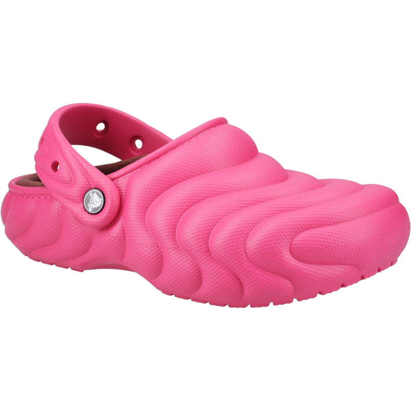 Crocs Classic Lined Overpuff Synthetic Women's Dragon Fruit Clogs