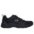 Skechers Oak Canyon Verketta Leather Men's Black Sneakers