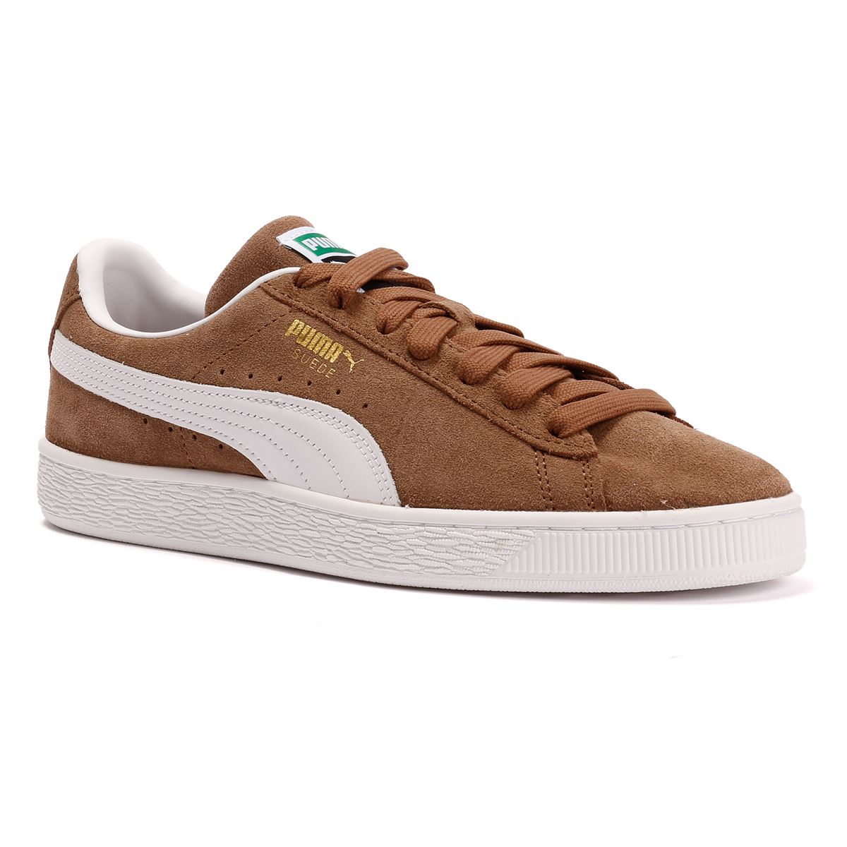Puma Classic Suede Haute Coffee/White Sneakers