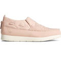 Sperry Moc-Sider Suede Women's Blush Moccasins Shoes