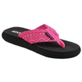 Rocket Dog Spotlight Lima Fabric Women's Pink Flip Flops