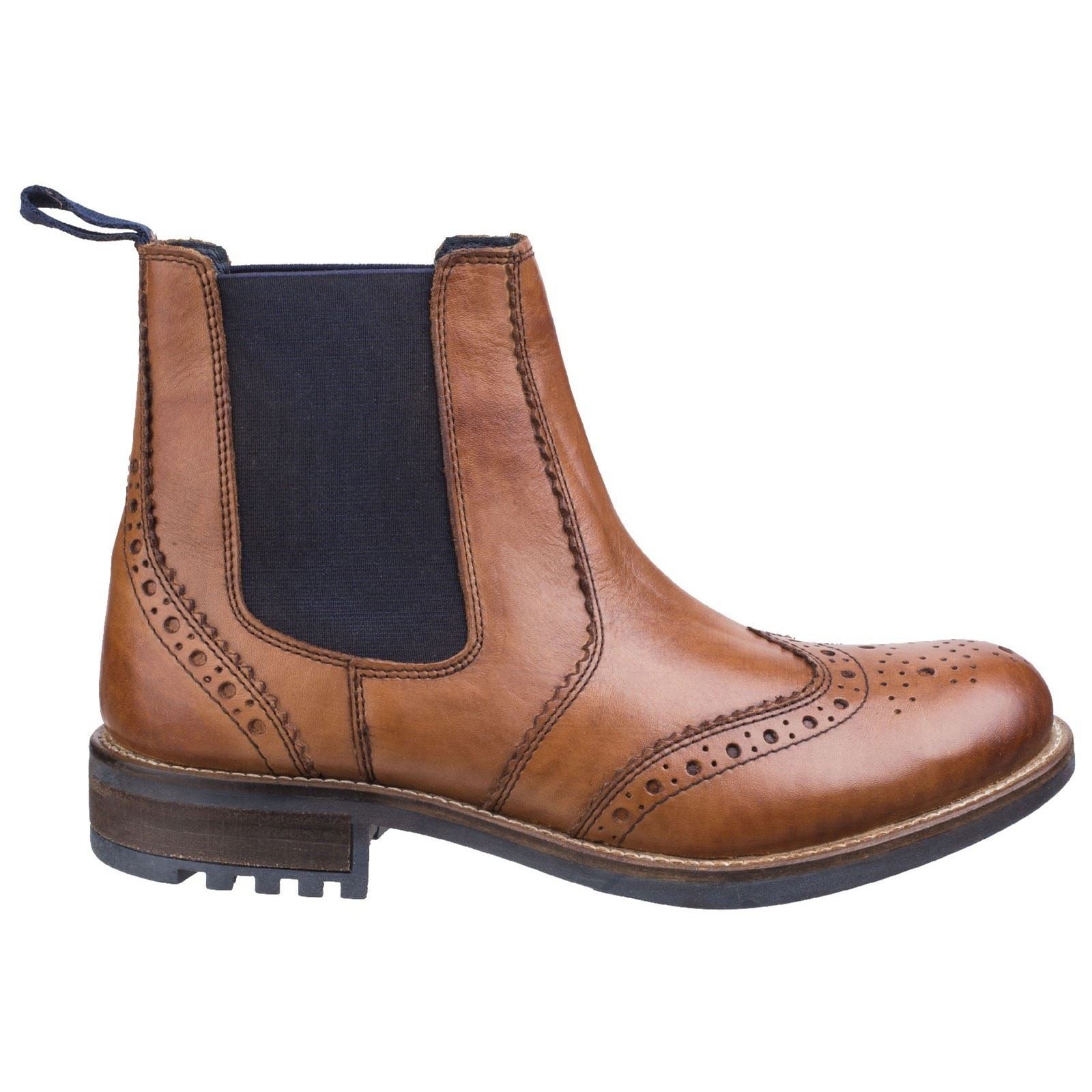 Cotswold Cirencester Leather Men's Tan Boots